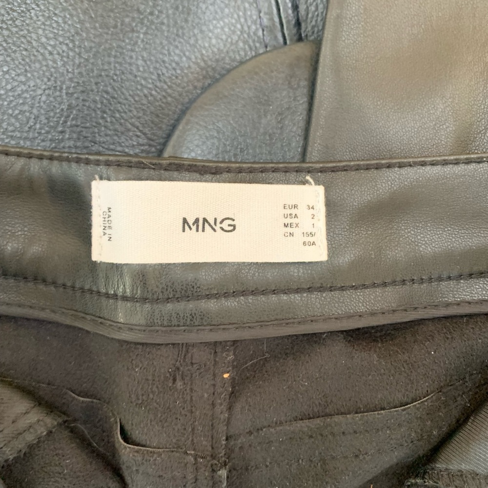 Mango leather pants - Picture 3 of 3